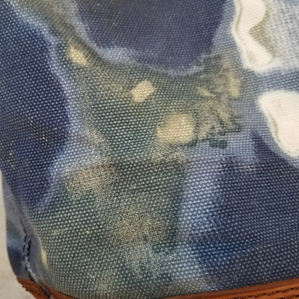 Lucky Brand Floral Tie Dye Vintage Hobo Bag